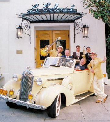 martini brothers at Le Colonial