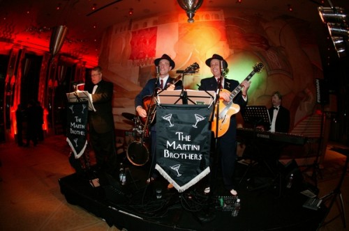 the martini brothers performing live