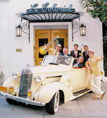 martini brothers at Le Colonial